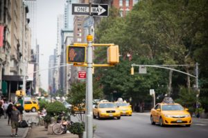 Google can read the text in this picture of a Manhattan street
